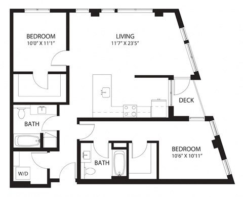 Vela Apartments E4 Floor Plan